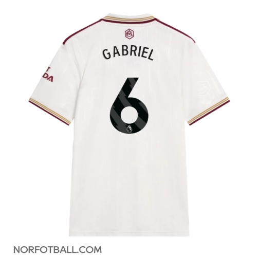 Billige Fotballdrakt Arsenal Gabriel Magalhaes #6 Replika Tredjedrakt 2025-26 Kortermet Billige Fotballdrakt Arsenal Gabriel Magalhaes #6 Replika Tredjedrakt 2025-26 Kortermet